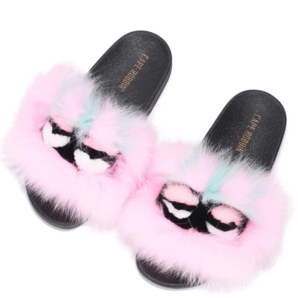 CAPE ROBBIN SLDES SANDALS - Picture 1 of 2